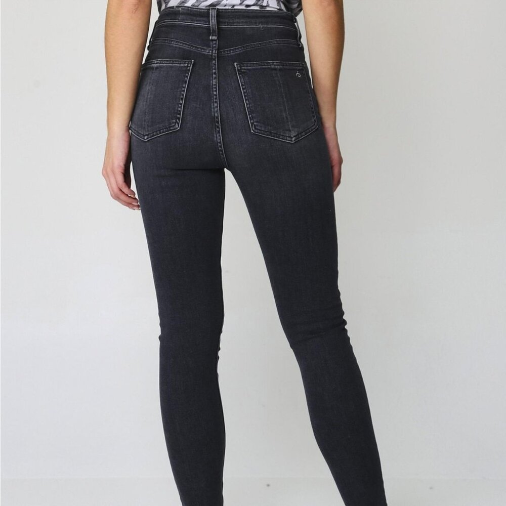 Rag & Bone women's Skinny 9 Inch skinny jeans pants size 26 - Picture 3 of 12